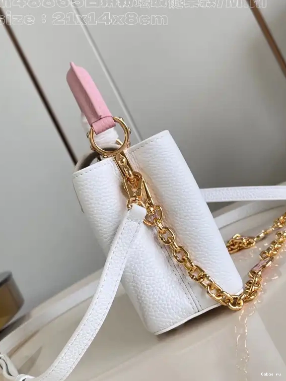 VUITTON CAPUCINES MINI-21*14*8CM LOUIS 0506
